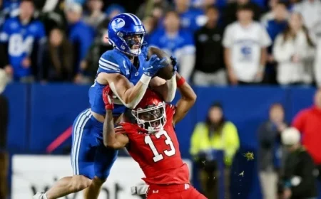 BYU Triumphs Over Utah in Thrilling Showdown: Key Moments and Photos