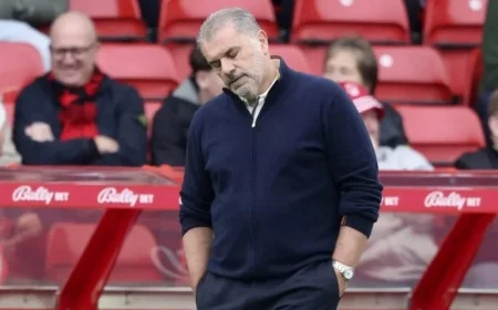 Nottingham Forest Parts with Ange Postecoglou Amid Self-Created Turmoil