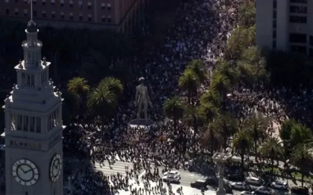 Live Updates: ‘No Kings’ Protests Sweep San Francisco Bay Area