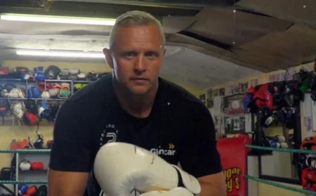 Ex-Swansea Striker Lee Trundle Trades Football for Boxing in Charity Match