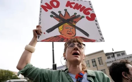 Millions Rally Across US in Anti-Trump ‘No Kings’ Protests