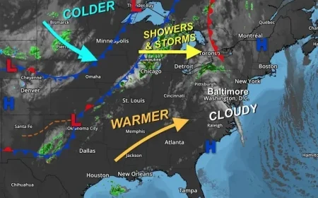 October 18: Cloudy Today, Sunny Sunday, Nighttime Rain Expected