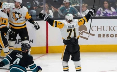 Penguins Shine with Stellar Performances and Rising Rookie Star