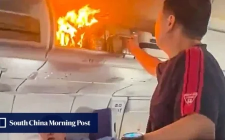 Battery Fire Forces Air China Emergency Landing in South Korea