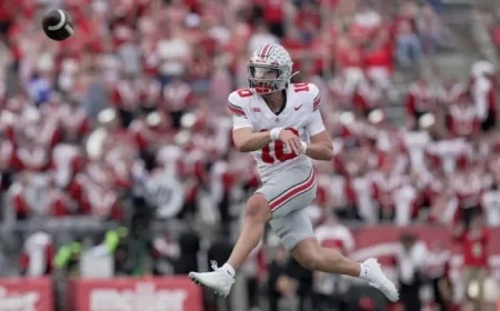 Julian Sayin Dominates Wisconsin with 393 Yards, Four Touchdowns in Heisman Race