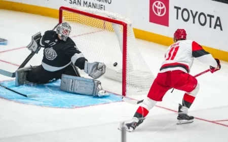Hurricanes Defeat Kings in Overtime Thriller