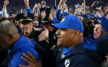 Kalani Sitake Reacts to BYU’s Triumph Over Utah