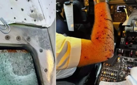 Mysterious Object Cracks United 737 MAX Windshield; Diverts to LAX, Pilot Injured