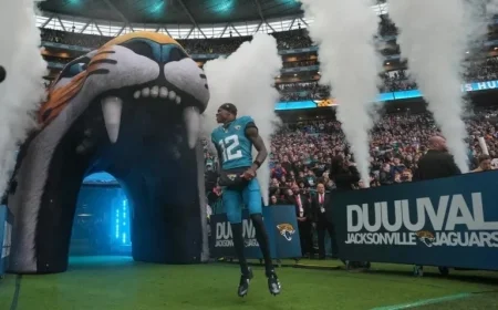 Jaguars Rookie Travis Hunter Scores First NFL Touchdown in London