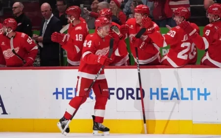 Red Wings Boost Confidence in Rookies as Tough Challenge Looms