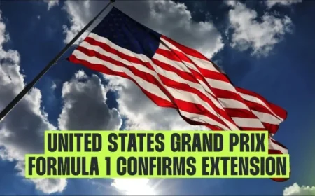 F1 Announces Major United States Grand Prix Update
