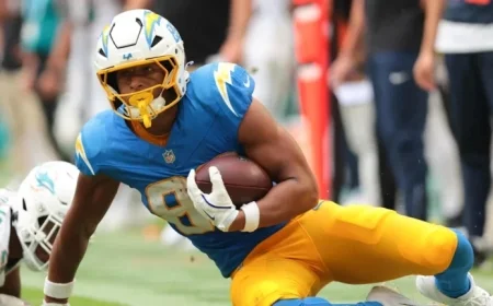 Chargers’ Rookie TE Shines Amid Defeat to Colts