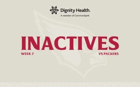 Kyler Murray Inactive; Jacoby Brissett Starts as Cardinals’ QB