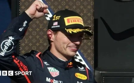 Max Verstappen Triumphs at Austin’s US Grand Prix; Norris Second, Piastri Fifth
