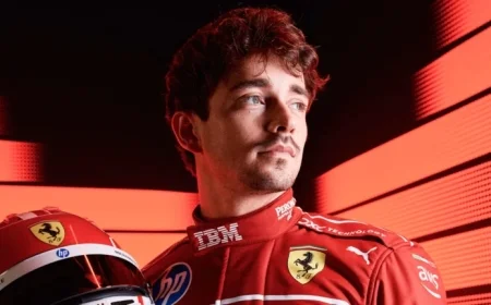 Leclerc Wins Fans’ Vote with Ferrari Podium in Texas