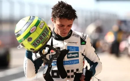 Lando Norris Reflects on Intense US GP Duel with Charles Leclerc