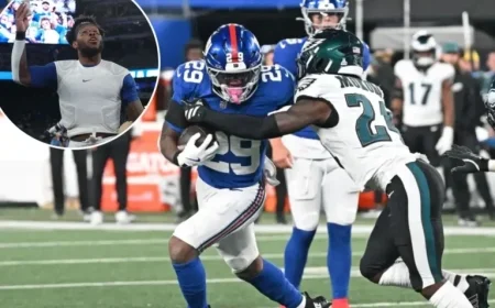 Giants’ Tyrone Tracy Jr. Aims to Rebound After Injury