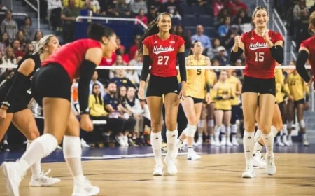 Nebraska Dominates Michigan to Secure Another Big Ten Victory