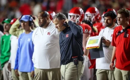 Greg Schiano Struggles for Answers After Oregon Crushes Rutgers