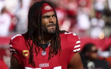 49ers’ Fred Warner Faces Slim Playoff Return Chance, Experts Say