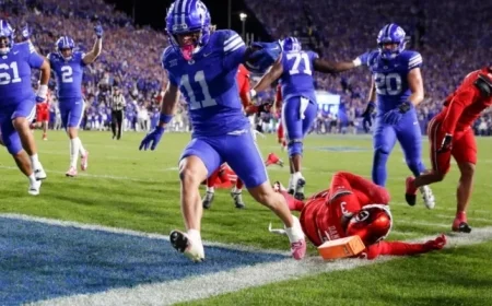 BYU Climbs AP Poll Following Victory Over Utah