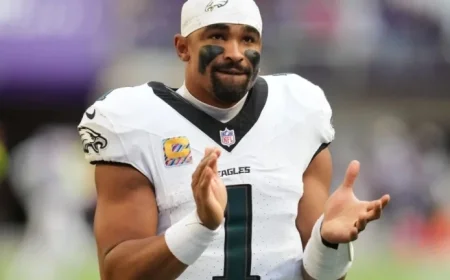 Jalen Hurts Achieves Perfect Passer Rating in Eagles’ Win