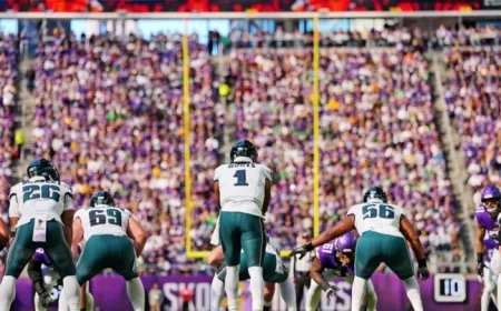 Eagles vs. Vikings: 10 Awards Presented