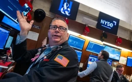 Dow Futures Surge as Trump Eases Trade War Rhetoric