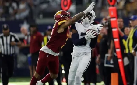 Cowboys Dominate Commanders, Secure 2nd Place in NFC East