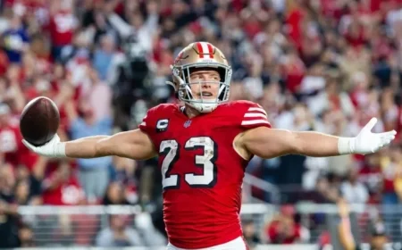 Christian McCaffrey Leads 49ers to 20-10 Win on Sunday Night