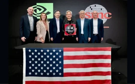 Nvidia Manufactures First Blackwell Wafer Completely in the United States
