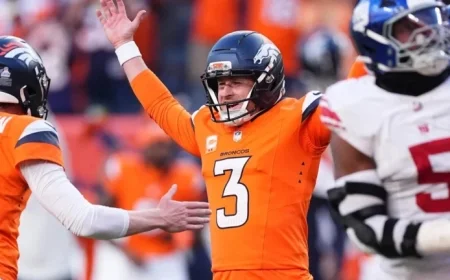 Broncos Edge Giants in Thrilling 33-32 Fourth Quarter Comeback