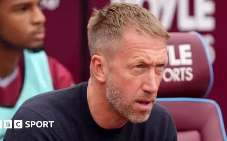 Graham Potter Appointed New Sweden Head Coach, Formerly Managed West Ham