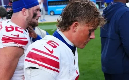 New York Giants’ Rare Collapse: Unveiling the Unforgettable Downfall
