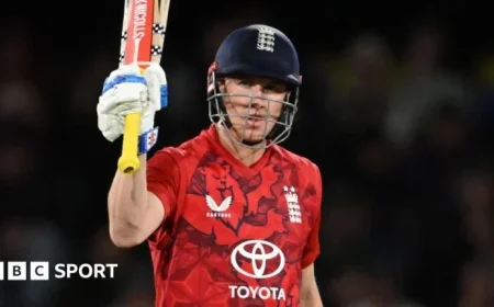 Phil Salt & Harry Brook Propel England to T20 Victory in New Zealand