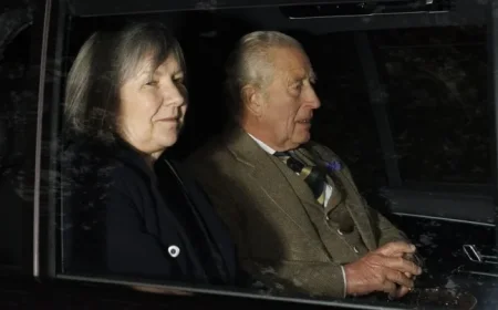 King Charles Makes First Appearance Since Prince Andrew Relinquished Titles