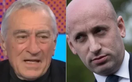 Robert De Niro Condemns Stephen Miller in Fiery Speech