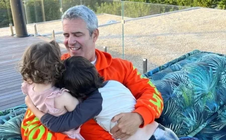 Andy Cohen Enjoys Family Fun Day with Lucy and Ben
