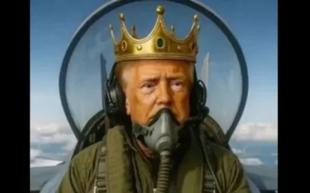 Internet Erupts Over Trump’s AI Video on Historic ‘No Kings’ Protests