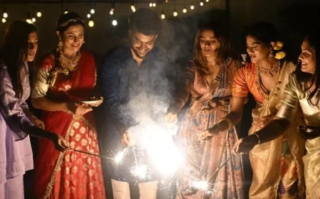 Tamil Nadu Celebrates Deepavali with Enthusiasm Despite Rainfall