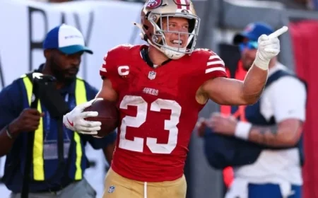 Christian McCaffrey vs. Bijan Robinson Highlights 49ers-Falcons Matchup