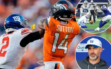 Giants’ Defensive Strategy Falters Against Broncos