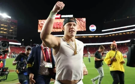 Christian McCaffrey Shines in 49ers’ Emotional Victory Over Falcons