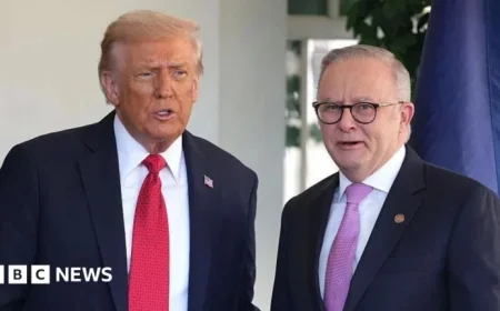 Australia’s PM Albanese, Trump Sign Rare Earths Deal Amid Aukus Defense Agreement