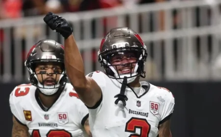 Emeka Egbuka, Mike Evans Confirmed Active for Monday vs. Lions