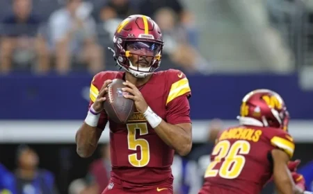 Jayden Daniels Escapes Major Injury; Week 8 Status Uncertain