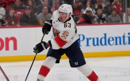 NHL Fines Panthers’ Marchand $5,000 for Unsportsmanlike Conduct vs. Sabres