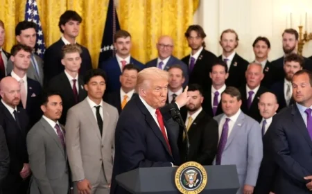 Trump Celebrates 2025 College Baseball Champions LSU and LSU-Shreveport