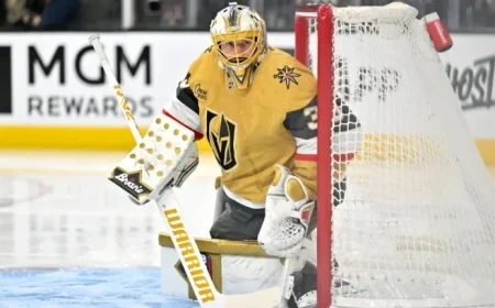 Adin Hill Leaves Game Against Hurricanes, Golden Knights Impacted