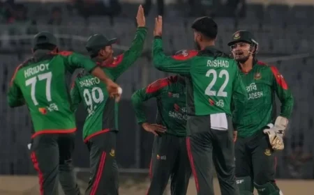 Bangladesh Aims for 2-0 in ODI Series Against West Indies